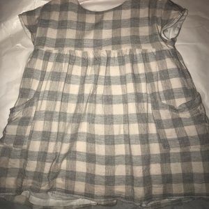 Zara 2/3T plaid dress